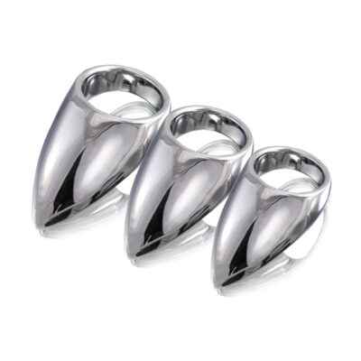 Stainless Steel Teardrop Cock crown Penis ring Perineum Ring