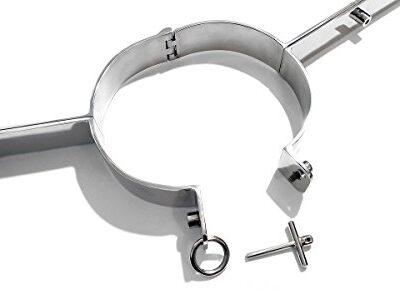 Neck-Wrist Spreader Pillory Yoke Restraint BDSM Stainless Steel