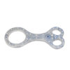 ALUMINUM CANGUE WITH PADLOCK BONDAGE YOKE SHREW'S FIDDLE RESTRAINT - Image 3