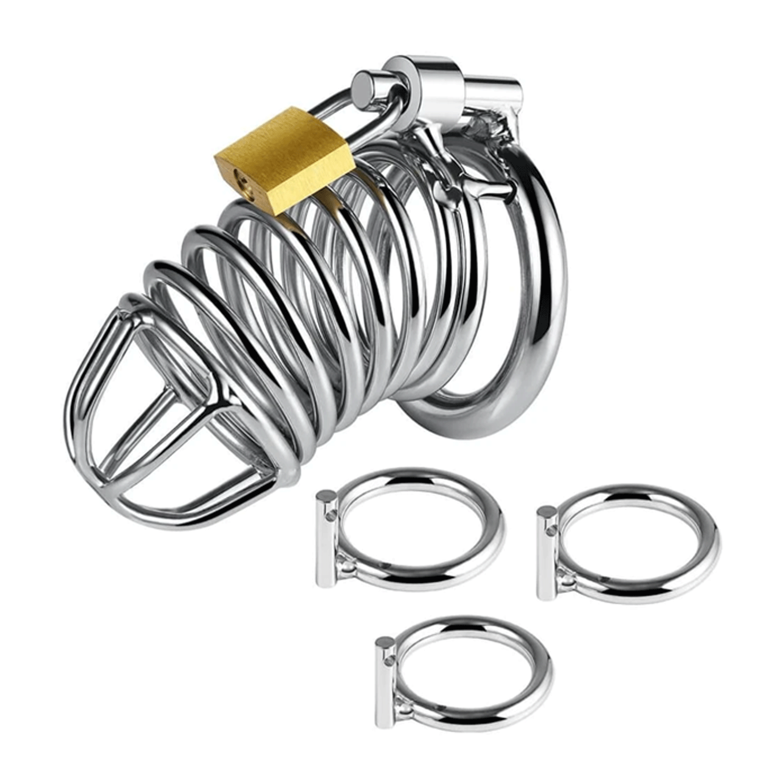 Utimi Cock Cage Male Chastity Device Locked Cage